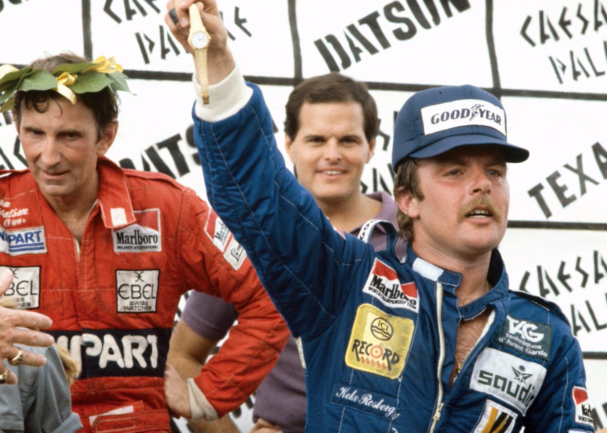 Keke Rosberg campeão da Fórmula 1